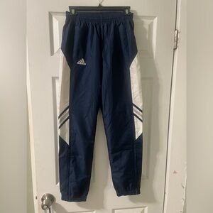 Adidas Blue and White Joggers/ Tracksuits